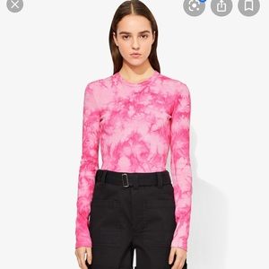 PROENZA SCHOULER PSWL TIE DYE RIB TEE